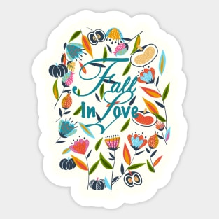 Fall in Love Sticker